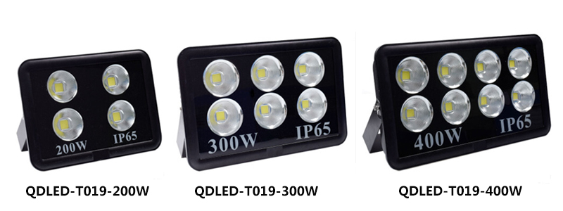 七度照明QDLED-T019聚光型建筑塔吊照明大功率LED投光燈200W-400W