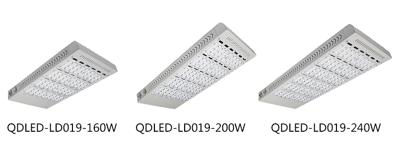 鈑金模組大功率LED路燈頭160W-240W系列圖片款式