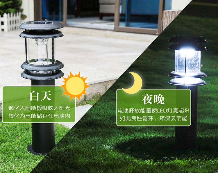 七度照明太陽(yáng)能草坪燈安裝方式和注意事項(xiàng)